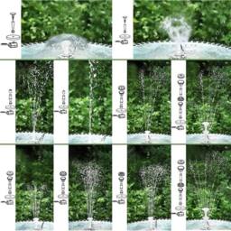Kelvenix Decorative Submersible Fountain Effortless Installation in Black - Size: 0.6m2 - thumbnail 4