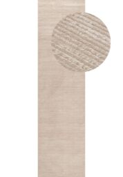 THE RUGS Carmel Modern Area Rug & Runner Striped Design Stain Resistant in Beige - Size: 120 cm x 170 cm - thumbnail 9