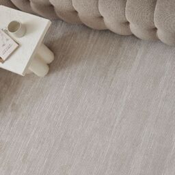 THE RUGS Carmel Modern Area Rug & Runner Striped Design Stain Resistant in Beige - Size: 120 cm x 170 cm - thumbnail 7