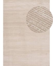 THE RUGS Carmel Modern Area Rug & Runner Striped Design Stain Resistant in Beige - Size: 120 cm x 170 cm - thumbnail 2