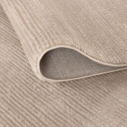 THE RUGS Carmel Modern Area Rug & Runner Striped Design Stain Resistant in Beige - Size: 120 cm x 170 cm - thumbnail 3