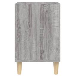 Berkfield Home TV Cabinet Grey Sonoma 100x35x55 cm Engineered Wood - Size: 100 x 35 x 55 cm - thumbnail 7