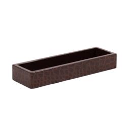 Posh Trading Company Chelsea Pen Tray - Vintage Croc in Brown - thumbnail 2
