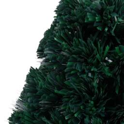Berkfield Home Pre-lit Christmas Tree with Stand 64 cm Fibre Optic in Green - thumbnail 7