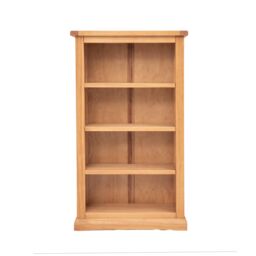 Cabinet Bits Bookcase with plinth 120x70x25cm in Light Brown - Size: 120 x 70 x 25 cm - thumbnail 1