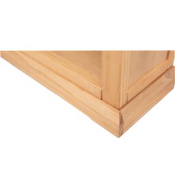 Cabinet Bits Bookcase with plinth 120x70x25cm in Light Brown - Size: 120 x 70 x 25 cm - thumbnail 6
