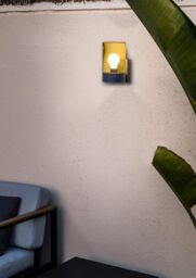 Netlighting Kila Dark Grey Wall Lantern Lamp Amber 2700K IP65 - thumbnail 2