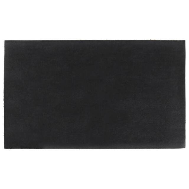 Berkfield Home Door Mat Natural 45x75 cm Tufted Coir in Brown - image 1