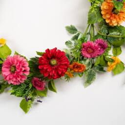Scottish Everlastings Ltd 155cm Multi Floral Garland - thumbnail 2