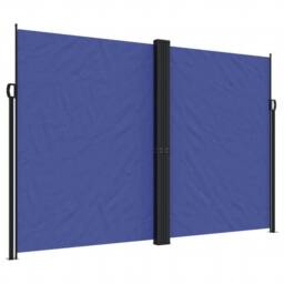 Berkfield Home Retractable Side Awning Blue 220x600 cm - thumbnail 3
