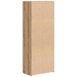 Berkfield Home Highboard Artisan Oak 60 x 32 x 153 cm Engineered Wood in Brown - thumbnail 8