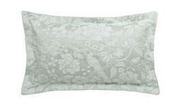 Sanderson 'Pyramus' Cotton Duvet Cover Set in Aqua - Size: King - thumbnail 3