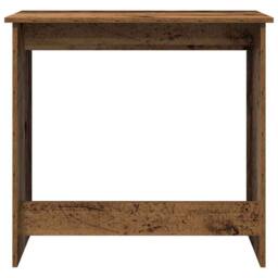 Berkfield Home Desk Old Wood 80x40x75 cm Engineered Wood in Brown - Size: 80 x 40 x 75 cm - thumbnail 4