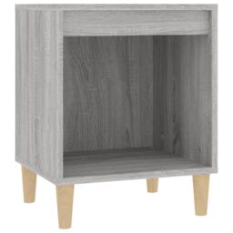 Berkfield Home Bedside Cabinet Grey Sonoma 40x35x50 cm - Size: 40 x 35 x 50 cm - thumbnail 2