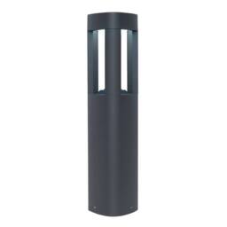 Netlighting Tribeca Outdoor Bollard Light Frosted Acrylic Grey IP54