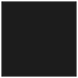 Berkfield Home Coffee Table Black with Black Glass 80x80x35 cm - Size: 80 x 80 x 35 cm - thumbnail 3