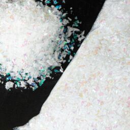 Samuel Alexander 2 Pack of 150g of Frosted Iridescent Fake Christmas Snow Decoration in White - thumbnail 6