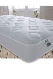 Starlight Beds Essentials Jump n Tac Hybrid Mattress 19cm Deep Soft Feel in White - Size: Double - thumbnail 2
