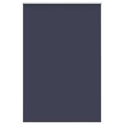 Berkfield Home Roller Blind Blackout Marine 115x175 cm Fabric Width 110.7 cm Pol… in Blue - thumbnail 2