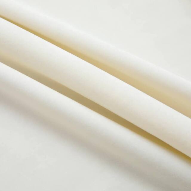 Berkfield Home Elegant Blackout Curtains 2 pcs with Hooks Velvet Cream 140x225 cm - image 1