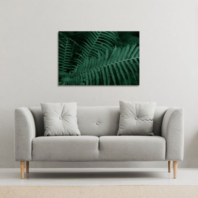 Benjamin Tate Design Plants background. Biophilia trend (Canvas Print) / 114 x 77 x 4cm in Natural - Size: 114 x 77 x 4 cm - image 1