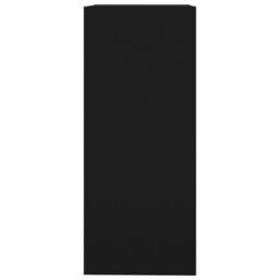 Berkfield Home Book Cabinet/Room Divider Black 40x30x72 cm - Size: 40 x 30 x 72 cm - thumbnail 4