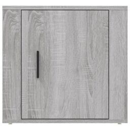 Berkfield Home Bedside Cabinet Grey Sonoma 50x39x47 cm - Size: 50 x 39 x 47 cm - thumbnail 5