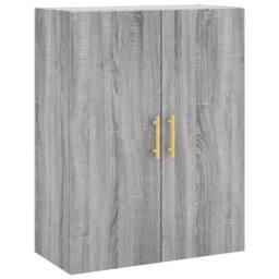 Berkfield Home Highboard Grey Sonoma 69.5x34x180 cm Engineered Wood - thumbnail 5