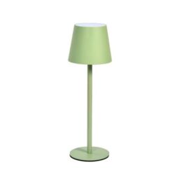 Marco Paul 33cm Sage Metal Rechargeable Table Lamp in Green - thumbnail 7