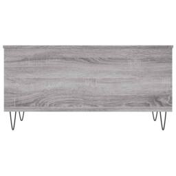Berkfield Home Coffee Table Grey Sonoma 90x44.5x45 cm Engineered Wood - thumbnail 6