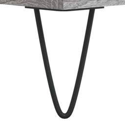 Berkfield Home Coffee Table Grey Sonoma 90x44.5x45 cm Engineered Wood - thumbnail 9