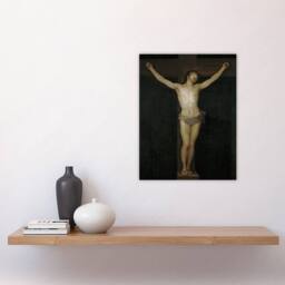 "Artery8 Christ Crucified Bible Scene Francisco Goya Wall Art Poster Print in Black - Size: W24"" x H32""" - thumbnail 4