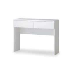 Ashfield Chic White High Gloss Dressing Table with 2 - thumbnail 3