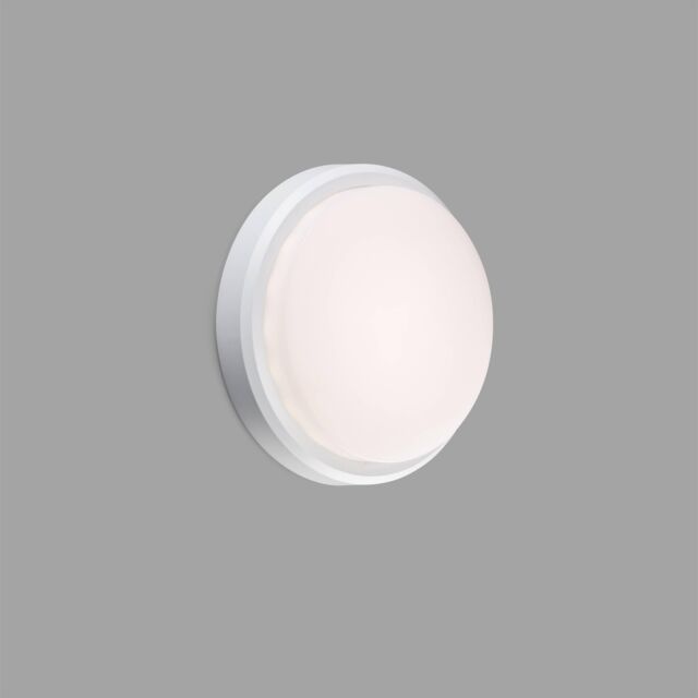 Netlighting Tom Outdoor LED Flush Wall Lamp White 11W 3000K IP65 - image 1
