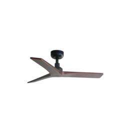 Netlighting Klim Small Black Walnut DC Ceiling Fan 6 Speed - thumbnail 1
