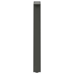 Berkfield Home Coffee Table Legs A-Shaped 2 pcs Anthracite¬†50x(72-73) cm Steel in Black - thumbnail 6