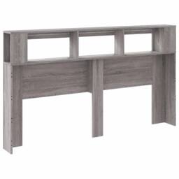 Berkfield Home LED Headboard Grey Sonoma 180x18.5x103.5 cm Engineered Wood - thumbnail 8