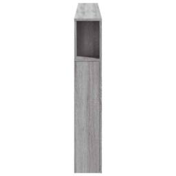 Berkfield Home LED Headboard Grey Sonoma 180x18.5x103.5 cm Engineered Wood - thumbnail 7