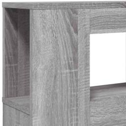 Berkfield Home LED Headboard Grey Sonoma 180x18.5x103.5 cm Engineered Wood - thumbnail 9