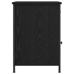 Berkfield Home Gorgeous Bedside Cabinets 2 pcs Black Oak 40x42x60 cm Engineered Wood - Size: 40 x 42 x 60 cm - thumbnail 8