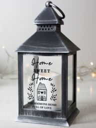 Personalised Memento Company Personalised Home Black Lantern - thumbnail 3