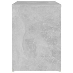 Berkfield Home Bed Cabinets 2 pcs Concrete Grey 40x30x40 cm Engineered Wood - Size: 40 x 30 x 40 cm - thumbnail 5