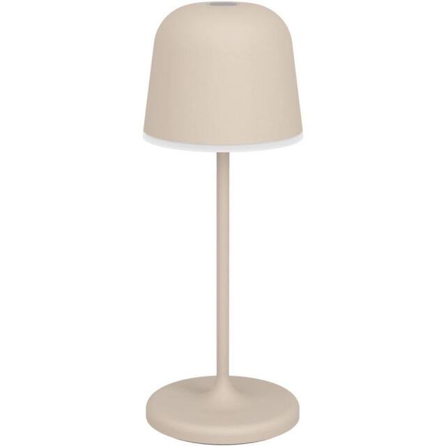 Loops Elegant Modern Sandy Finish LED Table Lamp for Indoor Home Decor in Nude - image 1