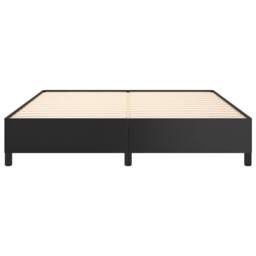 Berkfield Home Bed Frame Black 180x200 cm Super King Faux Leather - thumbnail 5