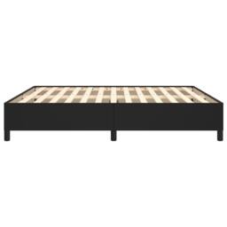 Berkfield Home Bed Frame Black 180x200 cm Super King Faux Leather - thumbnail 6
