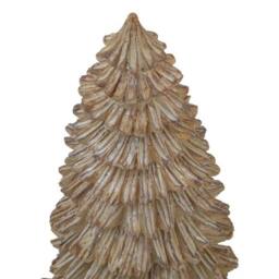 Lemon Pavilion Furniture and Decor Medium Pine Tree Sculpture - Resin - L14 x W14 x H25 cm - Brown - thumbnail 2