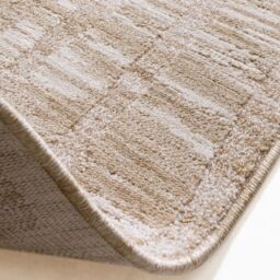 The Rug Shop UK Modern Abstract Polyester Cotton Backing Natural Area Rug - Size: 200 cm x 300 cm - thumbnail 5