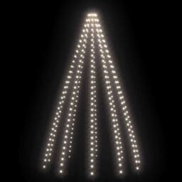 Berkfield Home Bright Christmas Tree Net Lights with 300 LEDs Cold White 300 cm - thumbnail 4