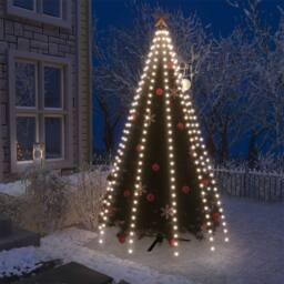 Berkfield Home Bright Christmas Tree Net Lights with 300 LEDs Cold White 300 cm - thumbnail 2