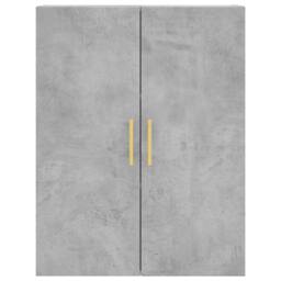 Berkfield Home Wall Mounted Cabinets 2 pcs Concrete Grey 69.5x34x90 cm - thumbnail 6